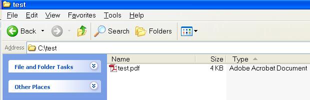 1 - test pdf to be opened by adobe reader