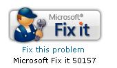 microsoft fix it for me - disappeared internet explorer menu bar